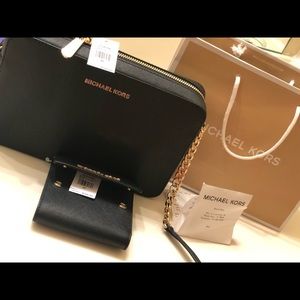 MK Crossbody bag and matching wallet